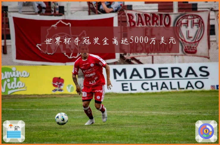 世界杯夺冠奖金高达5000万美元